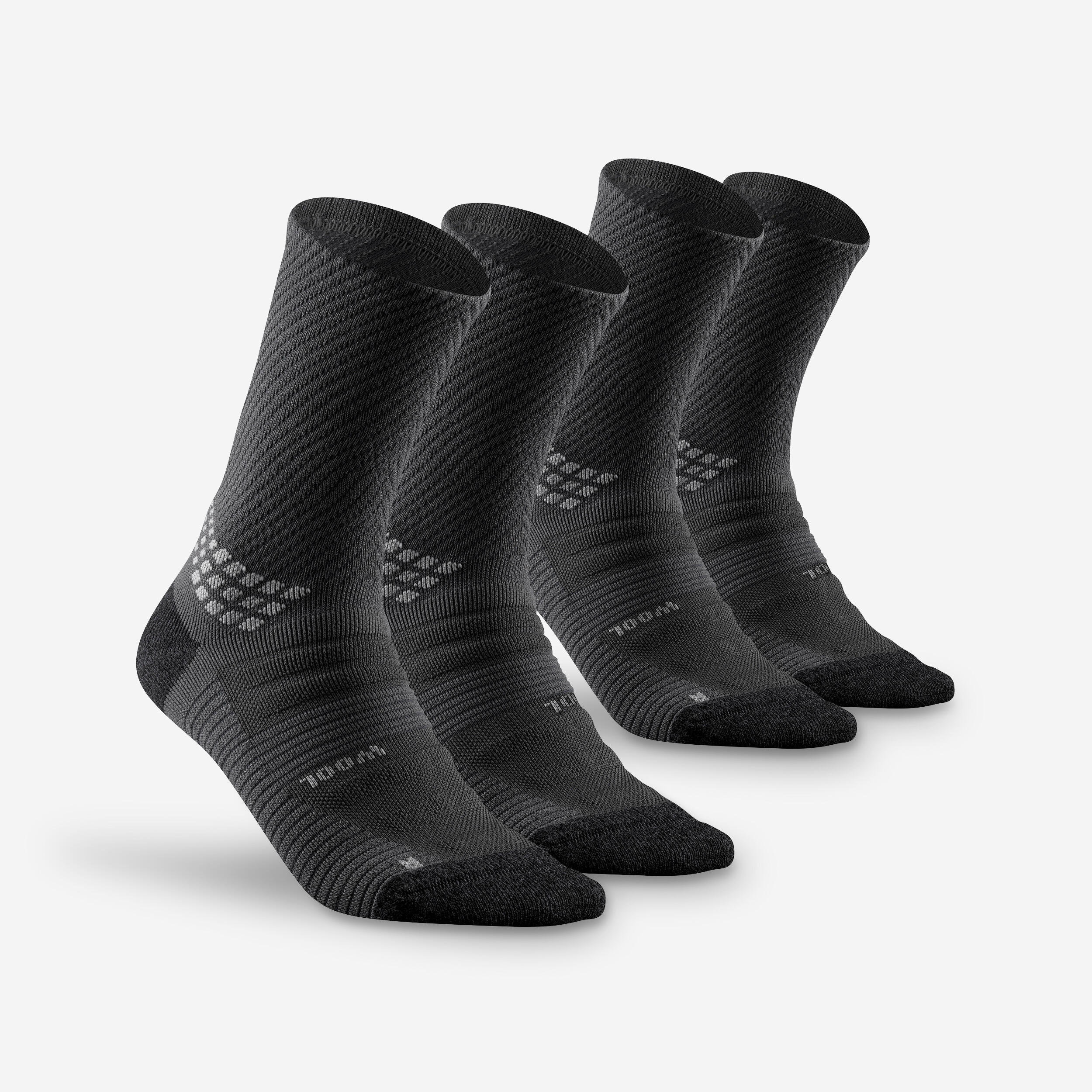 QUECHUA MH900 美麗諾羊毛高筒登山襪